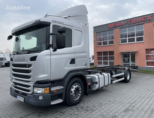 Ciężarówka podwozie Scania G410 AIR INTEGRAL BDF IMPORT FRANCE