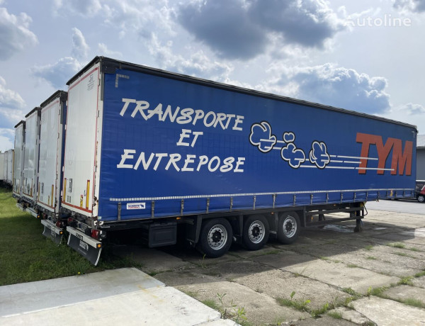 Naczepa firanka Schmitz Cargobull VARIOS 2 OSIE PODNOSZONE XL IMPORT FRANCE