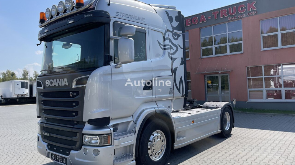 Ciągnik siodłowy Scania R480 PDE AdBlue BOGATA I ŁADNA 6 PODUSZEK