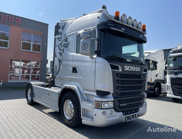 Ciągnik siodłowy Scania R480 PDE AdBlue BOGATA I ŁADNA 6 PODUSZEK