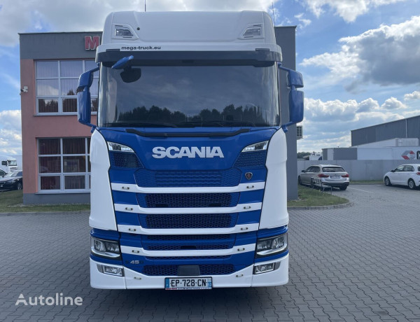 Ciągnik siodłowy Scania S450 HYDRAULIKA ŁADNA I BOGATA NOWE OPONY