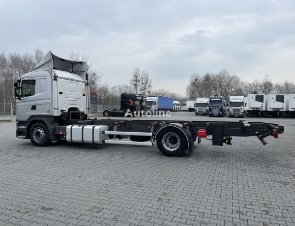 Ciężarówka podwozie Scania G410 AIR INTEGRAL BDF IMPORT FRANCE